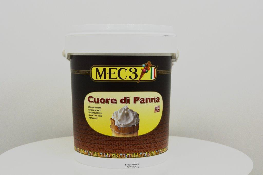 CUORE DI PANNA PASTA 1 BOTE